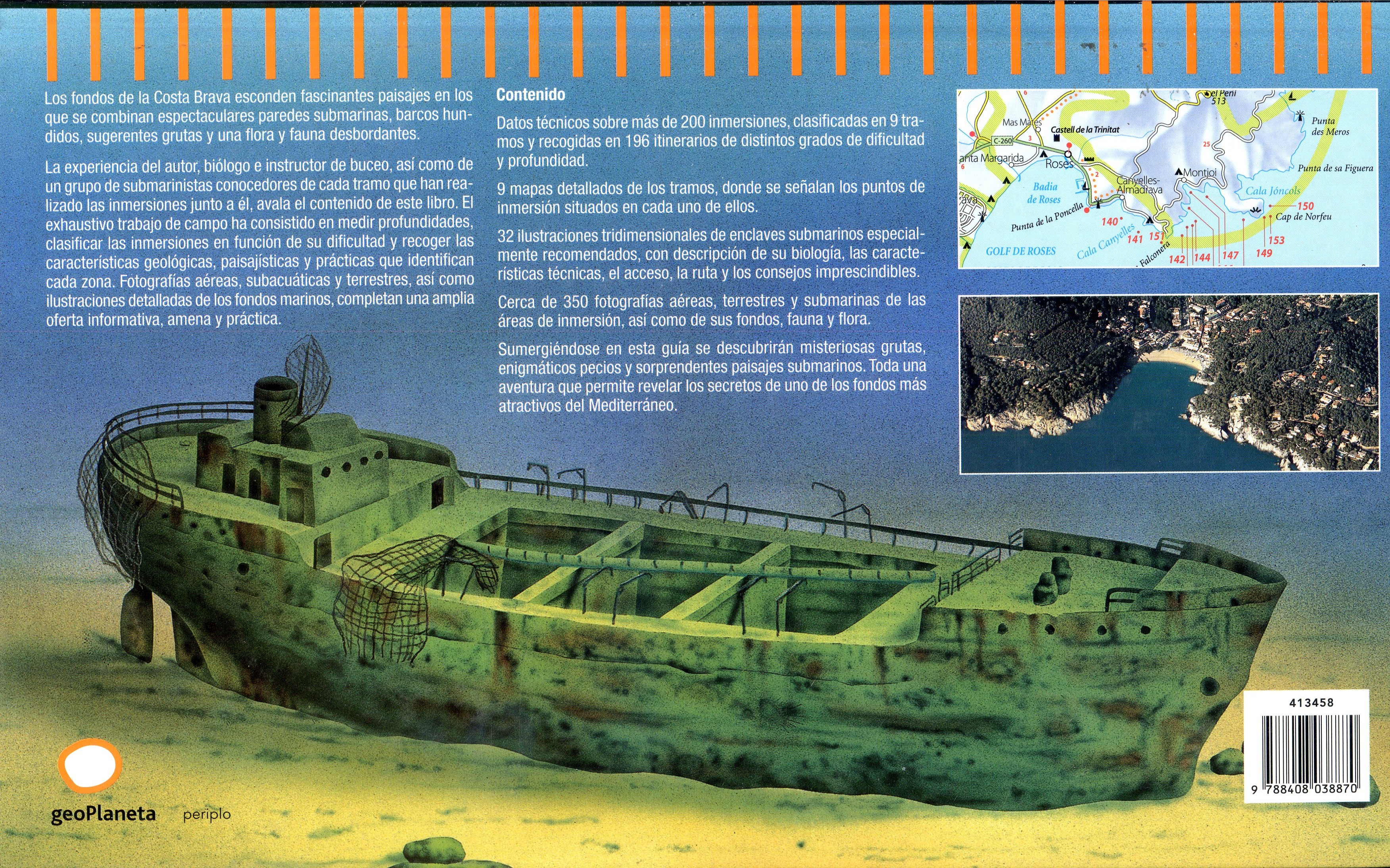 Costa Brava : Las 200 mejores inmersiones, a fondo : Guia submarina - Miniatura 2